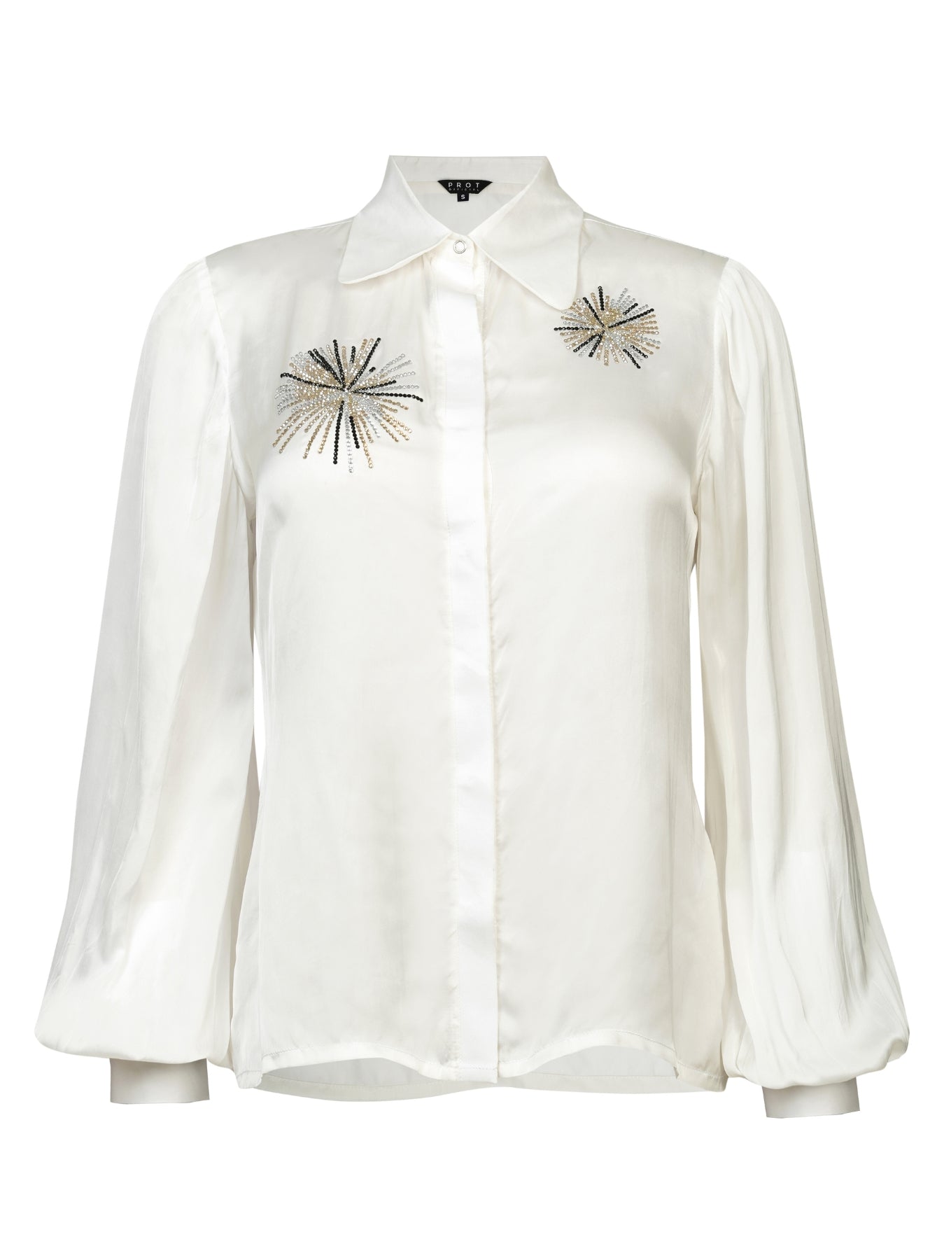Rhinestone Embellished Shirt