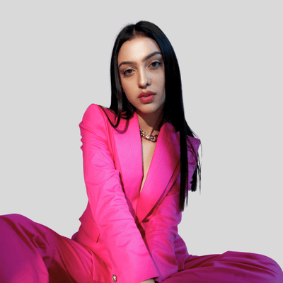 Hot Pink Structured Pant Suit - PROT