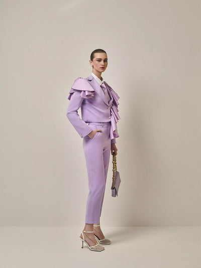 Lilac trouser for women by Prot