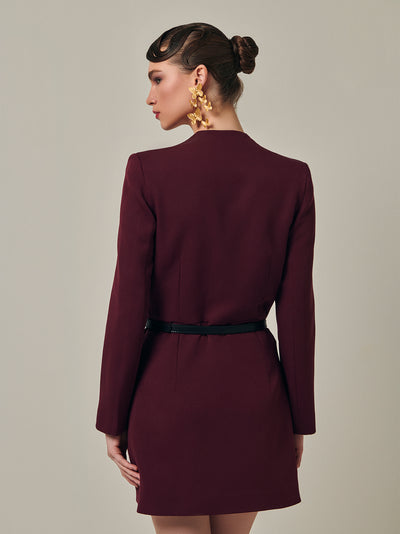 Bud Red Blazer Dress
