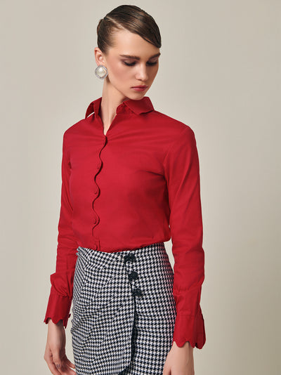 Barberry crop shirt by Prot