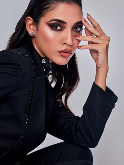 Western Blazer Embroidered with Premium Fabrics