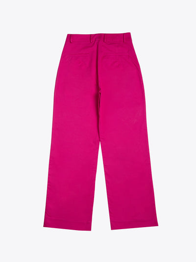 Hot Pink Straight Trouser